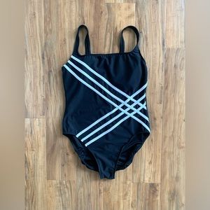 VTG Black and White One Piece